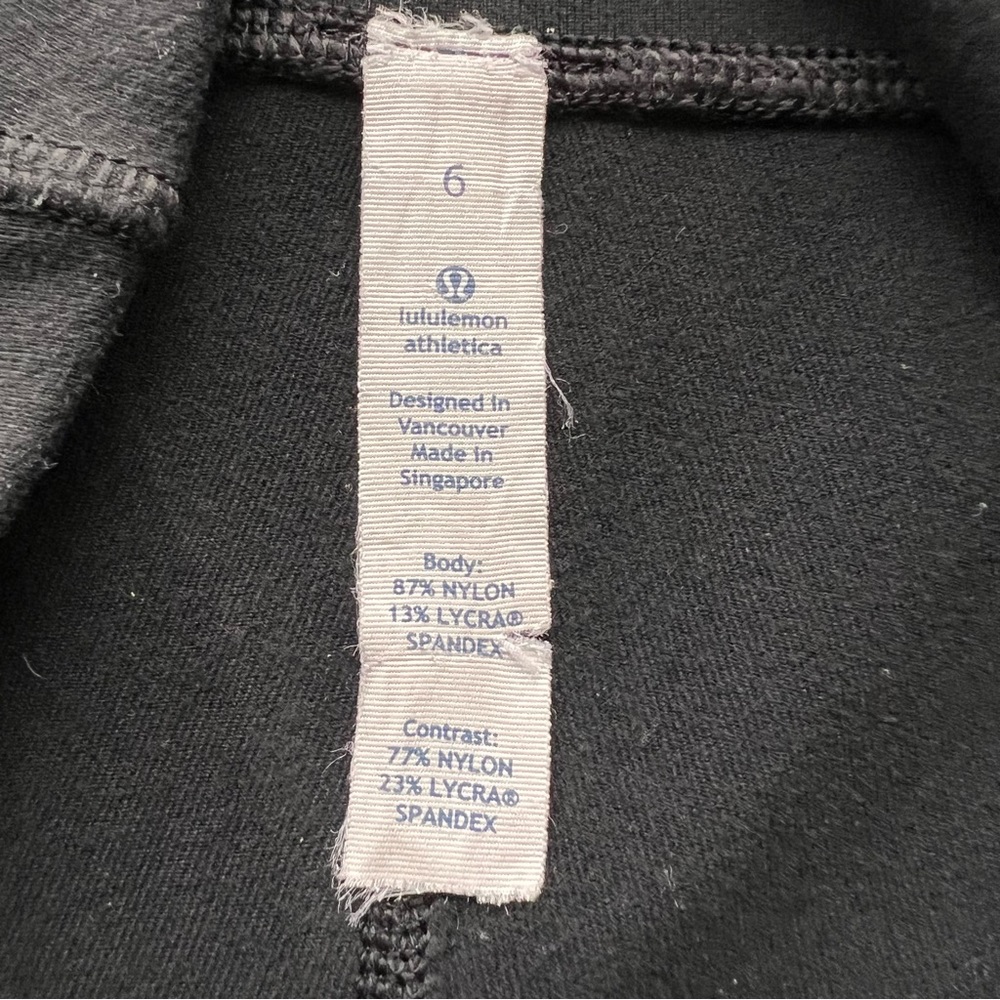 Lululemon Woman black Tight leggings size 6 - Picture 15 of 16